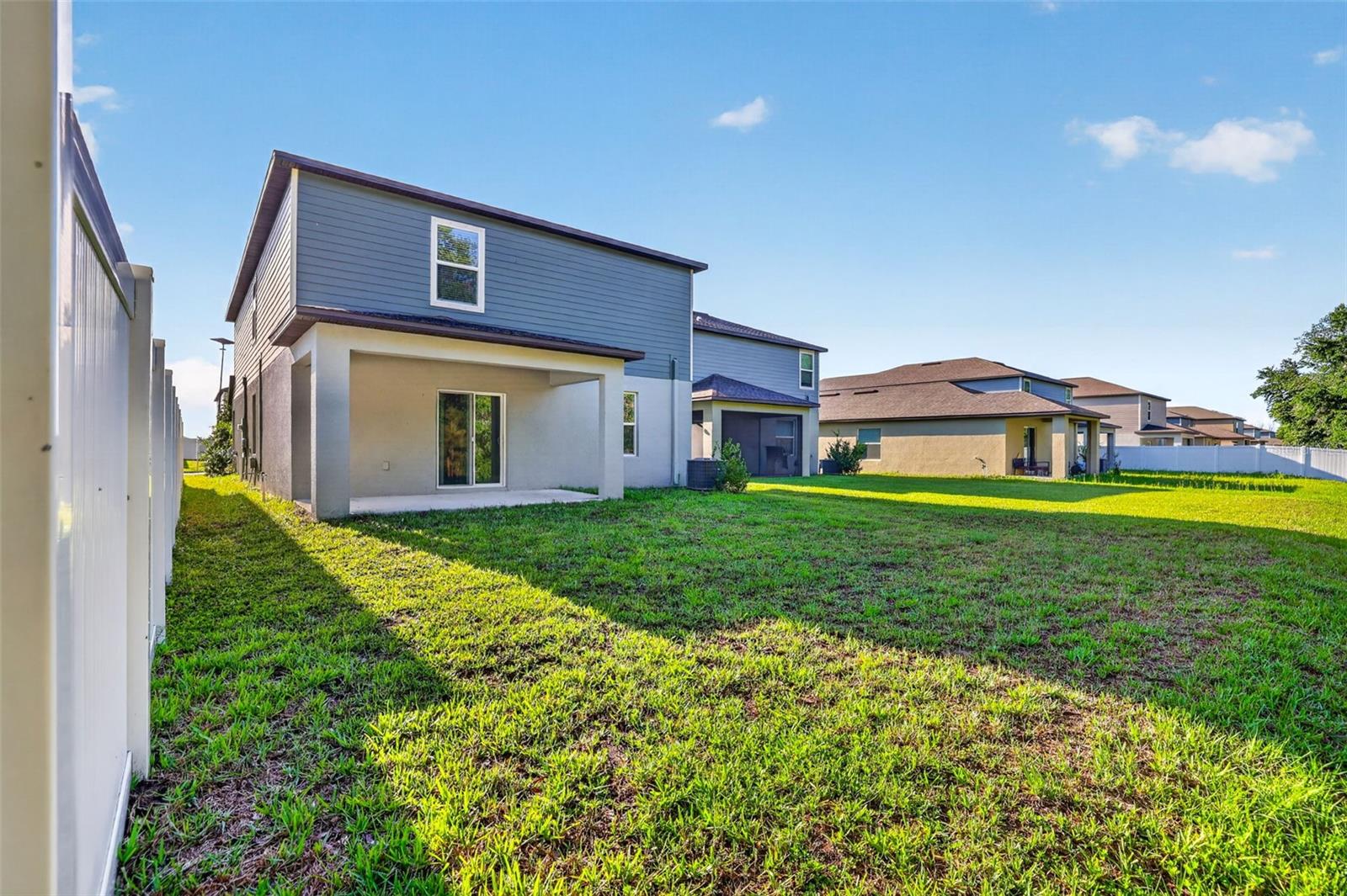 Spacious Backyard on Premium Lot