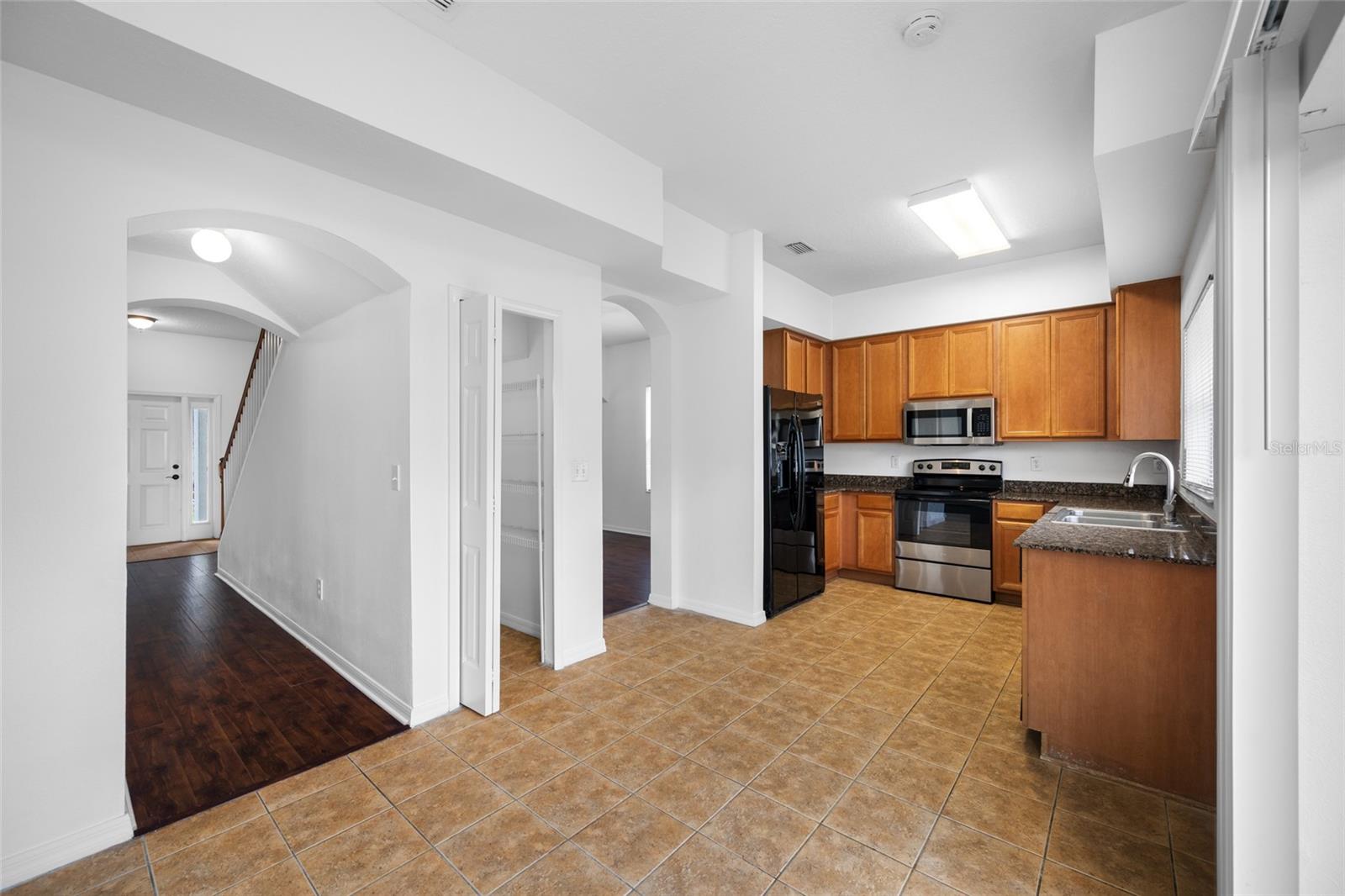 Another View of Kitchen with Dinette Space