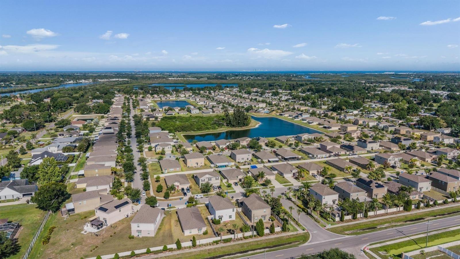 Arial Riverbend Community