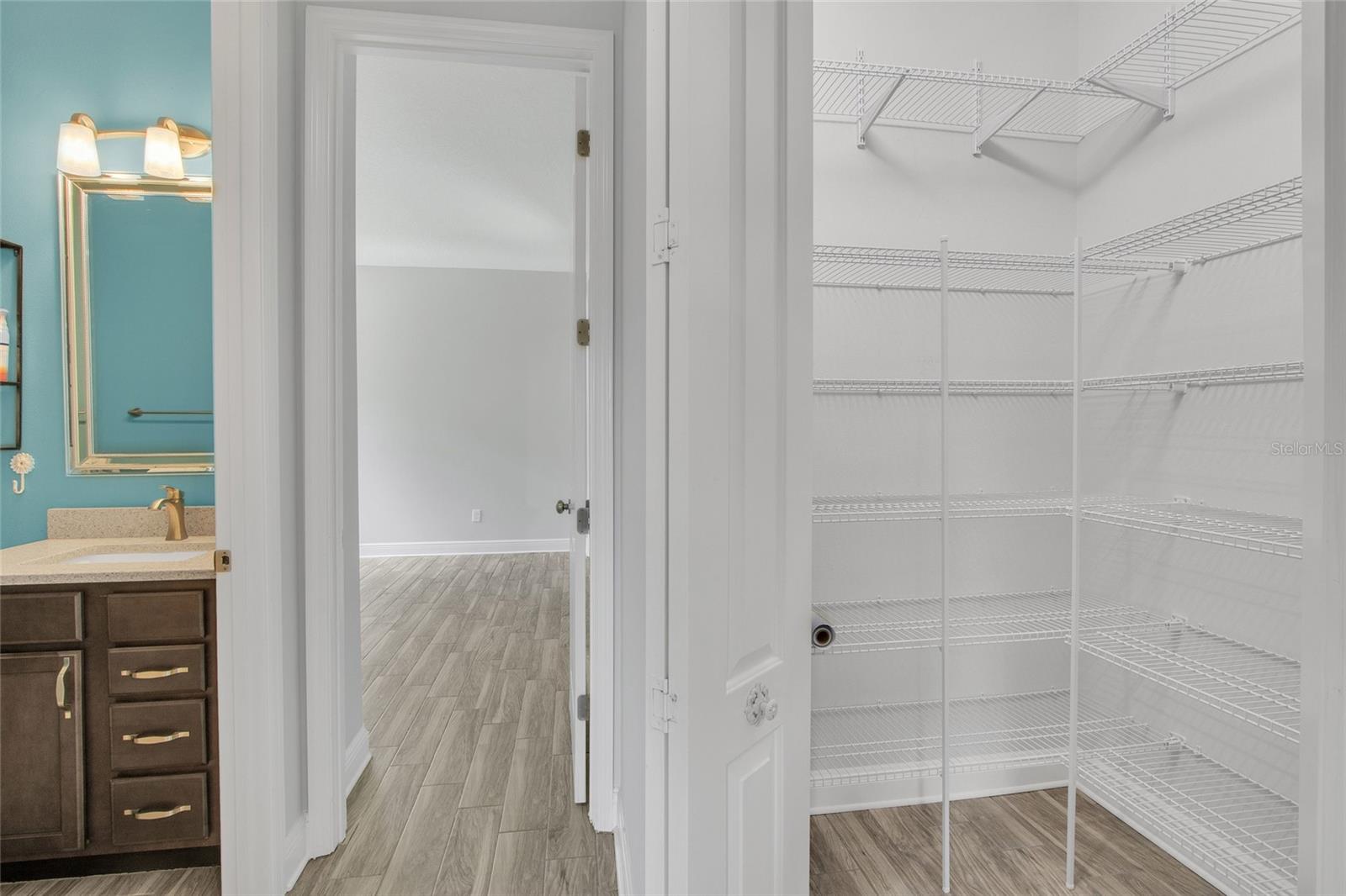 Storage closet