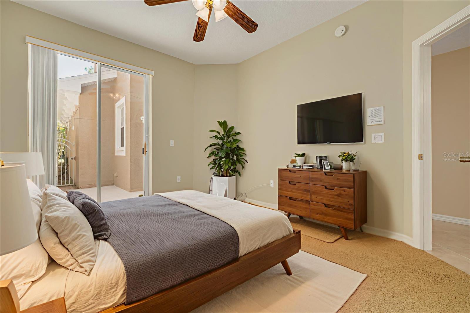 Second bedroom, virtually staged