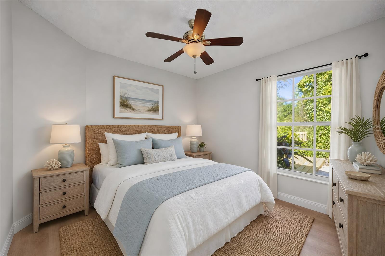 Virtually Staged -Two additional bedrooms provide space for family, guests, a home office, or hobbies.