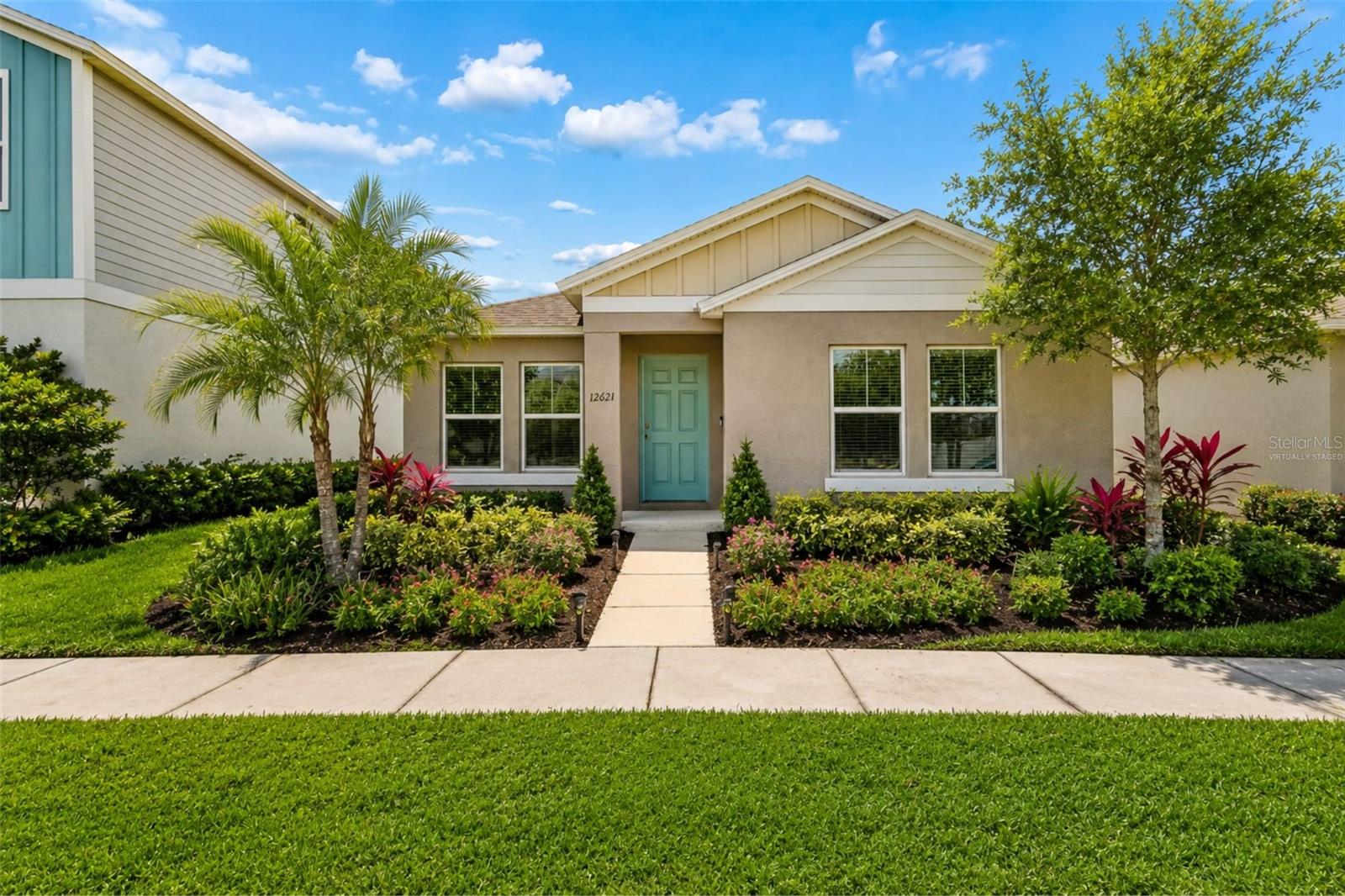 Front Exterior Virtually Staged