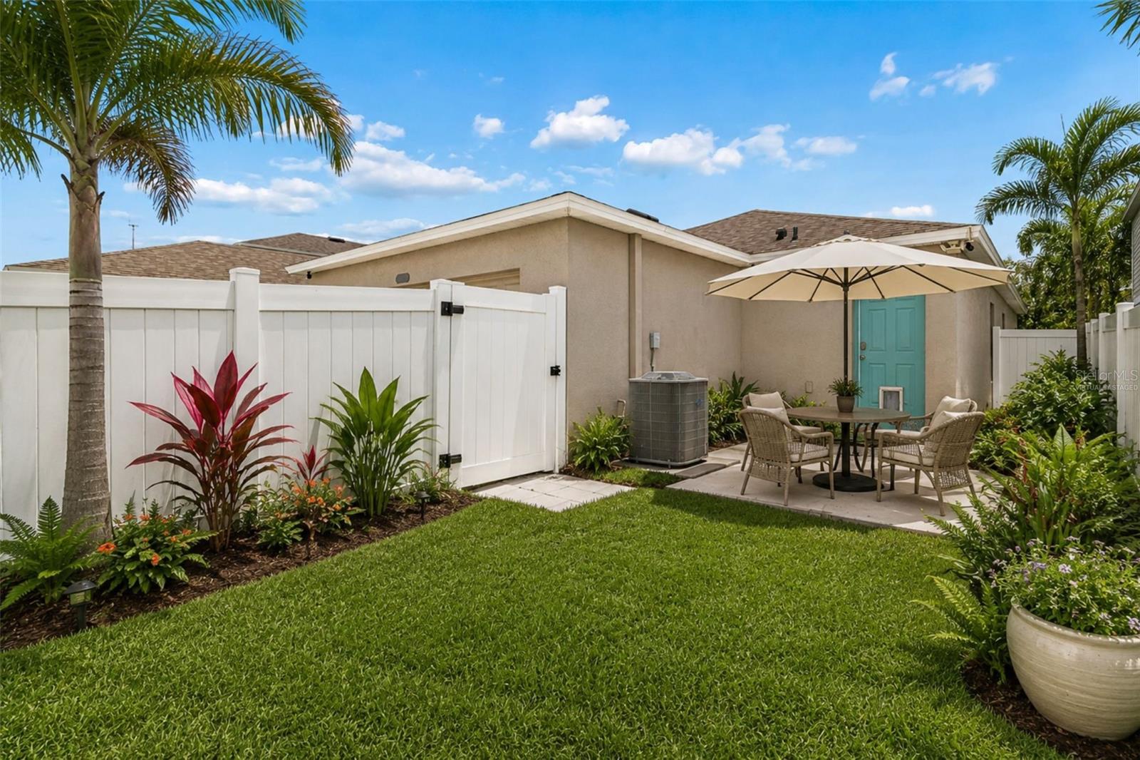 Backyard Exterior Virtually Staged