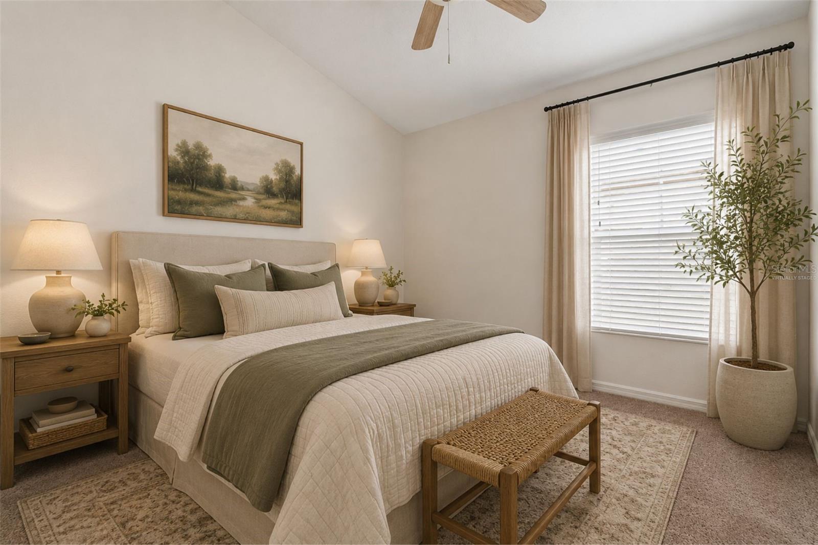 Bedroom 3 Virtually Staged