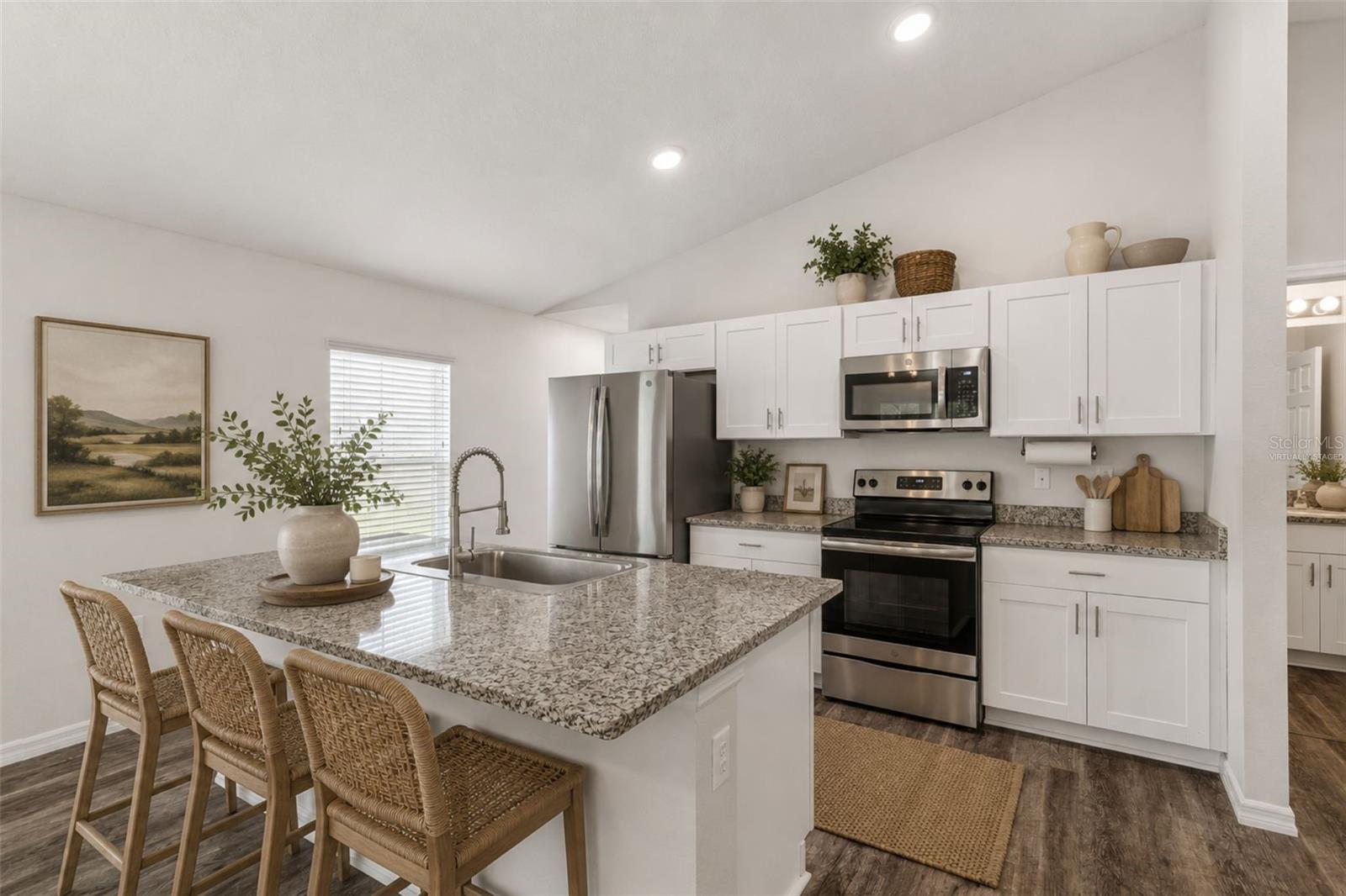 Kitchen Virtually Staged