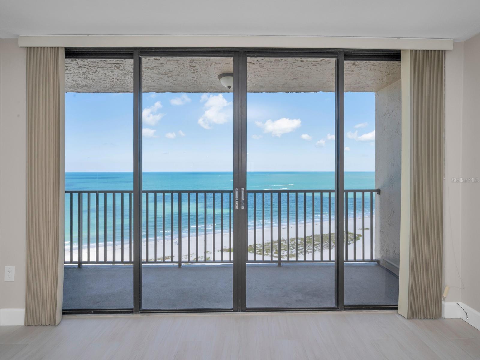 Generous size terrace providing an abundance of natural light & aquamarine seascapes & Fabulous Nightly Sunsets!
