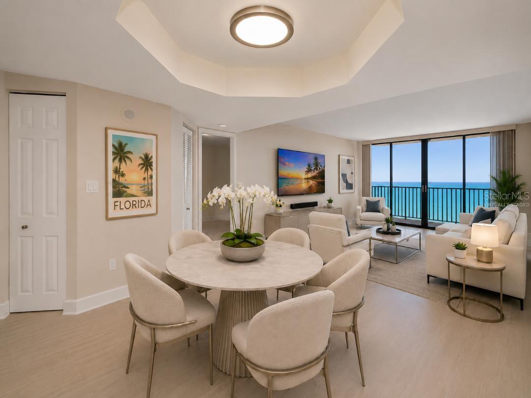 Pure Functionality & Vision! Contemporary Open Functional Floorplan. Cucina, Dining & Great Room with Spectacular Sweeping Panorama! Virtually staged.