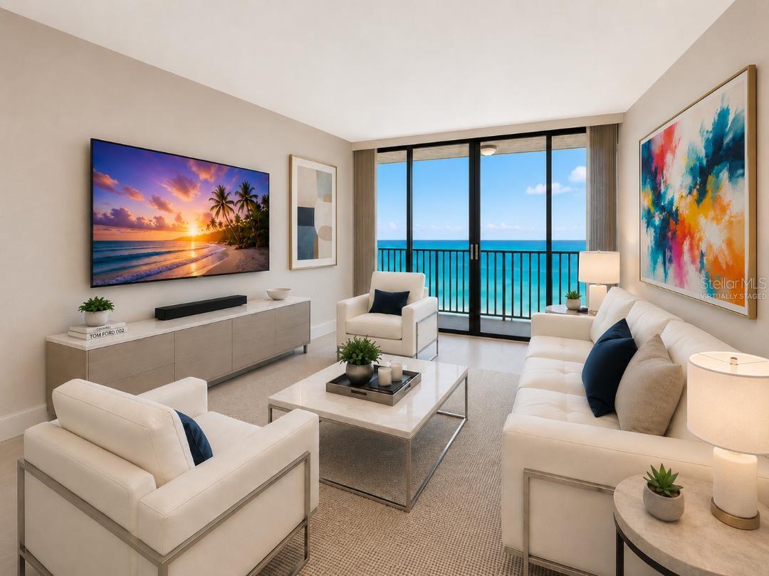 Light & Bright Contemporary Interior Design Elements.Virtually staged.