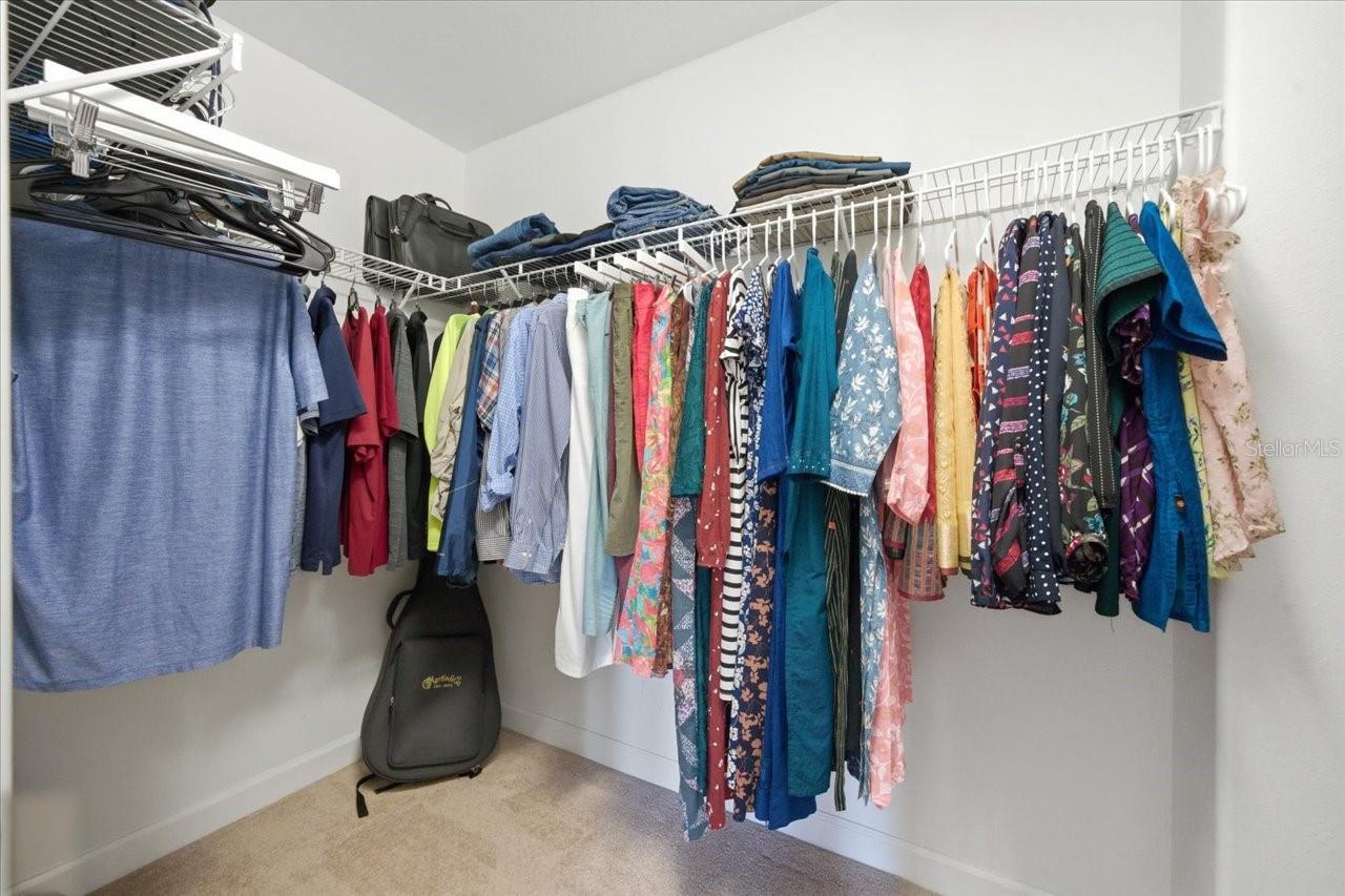 Primary Walk-in Closet