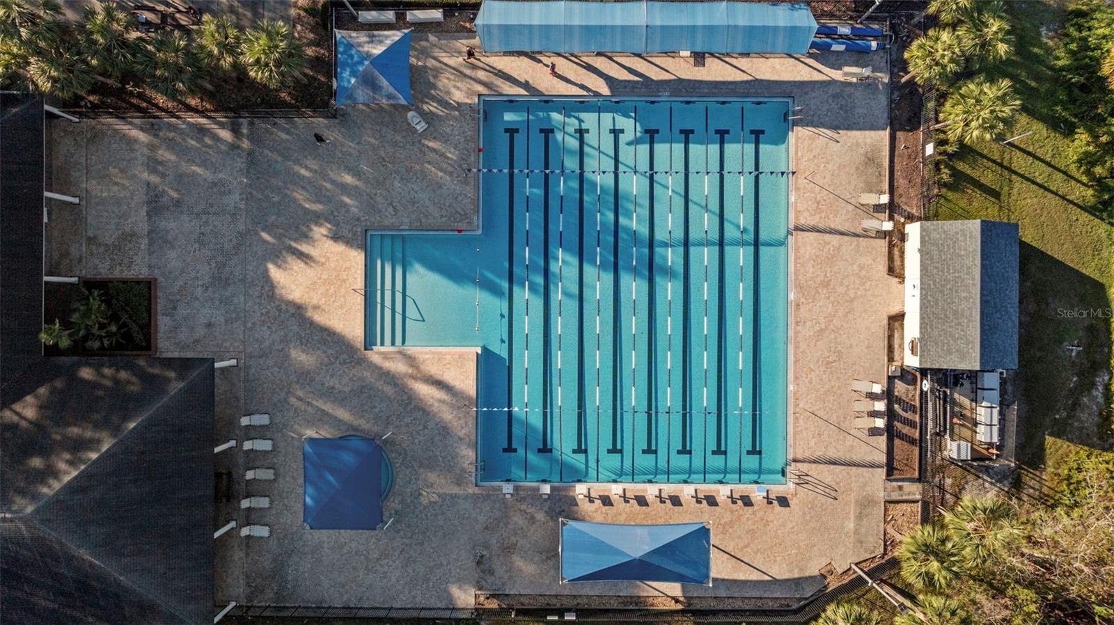 One of two swim and tennis/pickleball centers