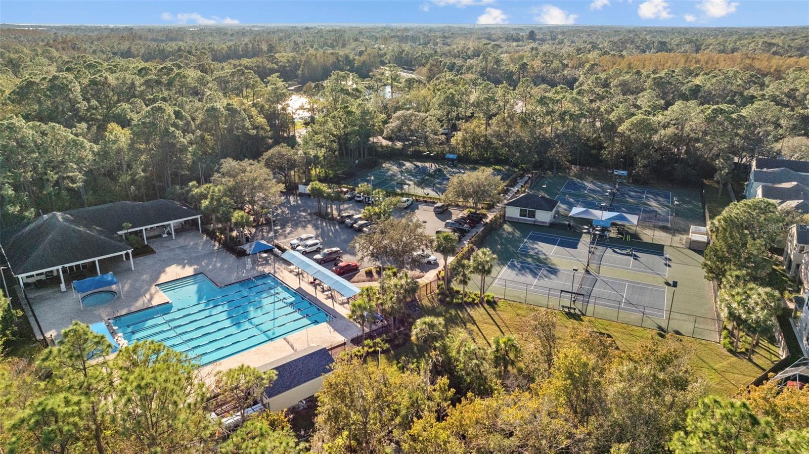 One of two swim and tennis/pickleball centers