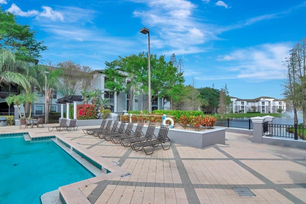 Primary Pool Area behind Clubhouse