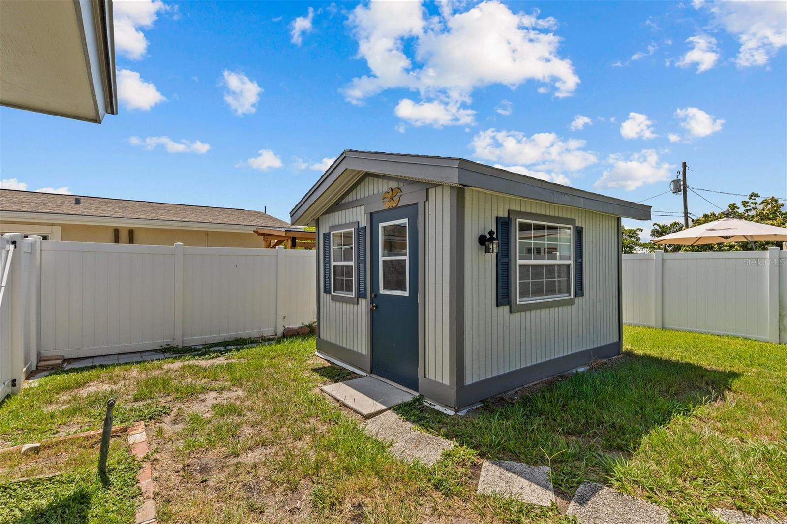 Matching shed