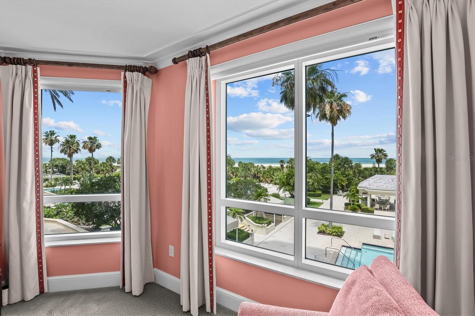 Step outside to your Wrap around Balcony