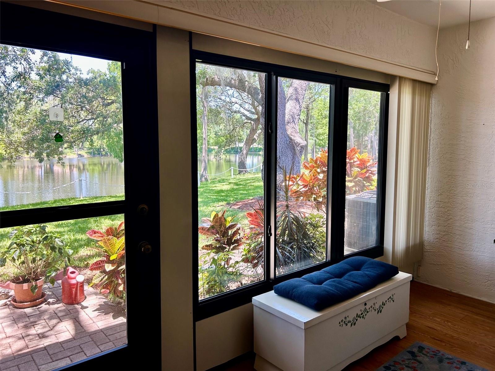 Enclosed Porch with Breathtaking Lake Views