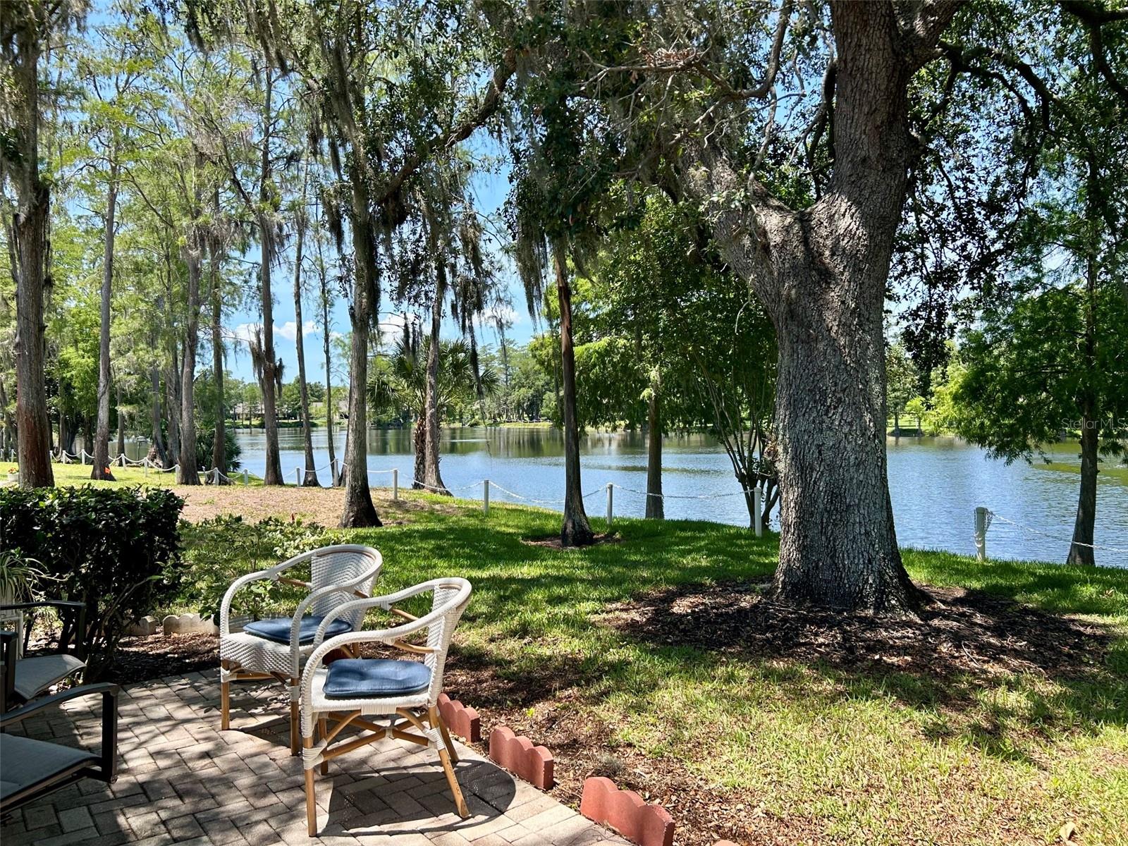 Paved Patio - Perfect For Soaking Up the Florida Views