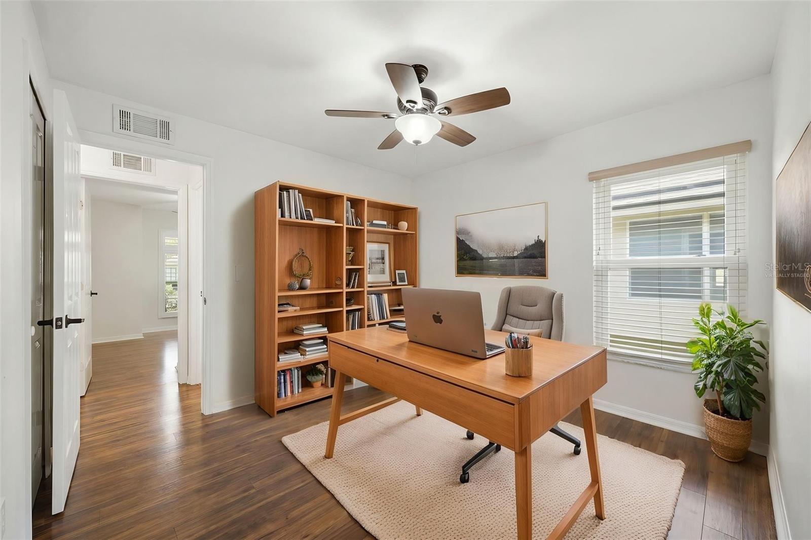 Virtually staged, guest room 2