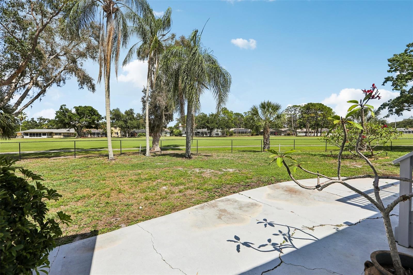 backyard golf views