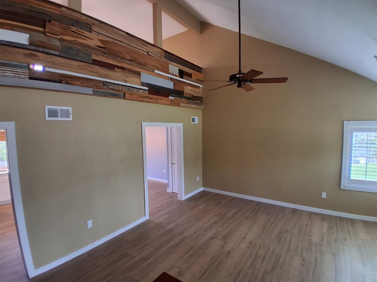 Living room from front door.