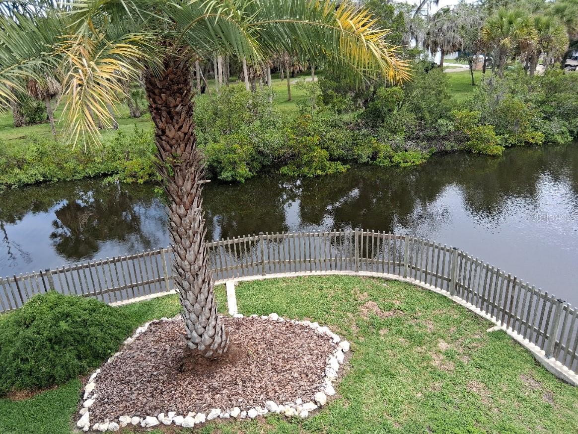 Where two canals meet! Yard & canals from upper deck