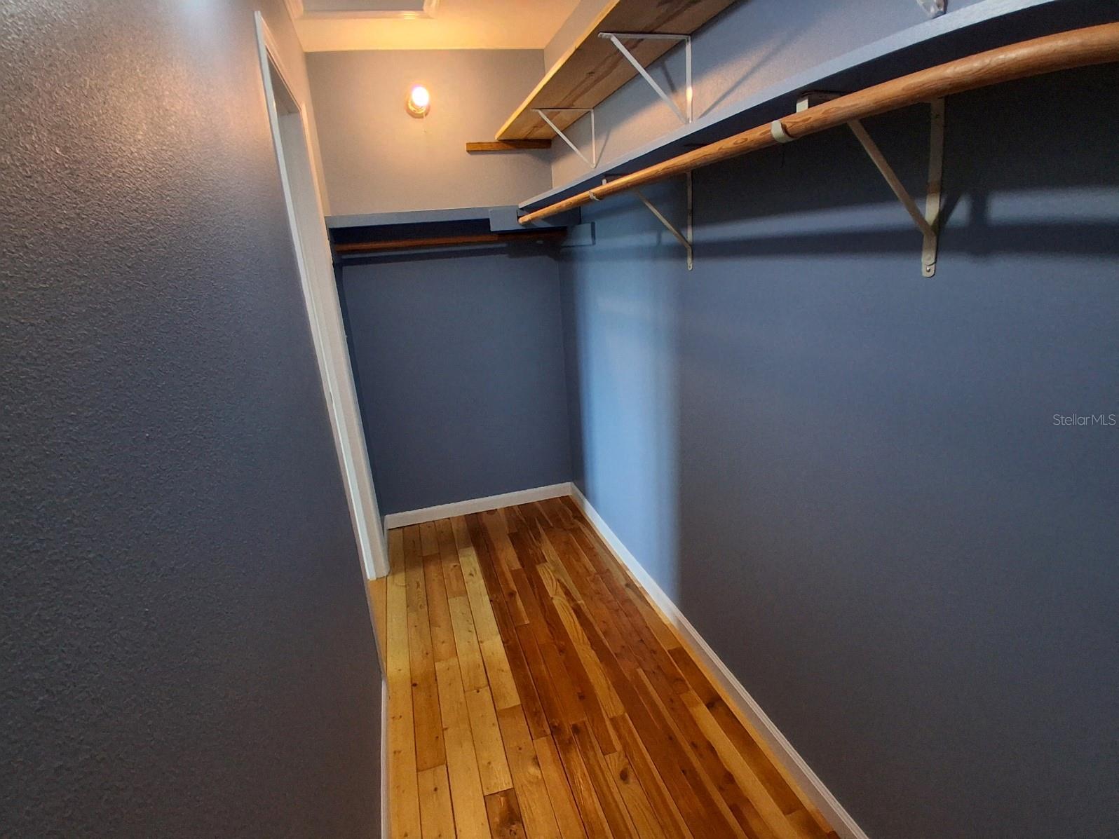Bedroom 3 walk-in closet measures 10'x3.5'