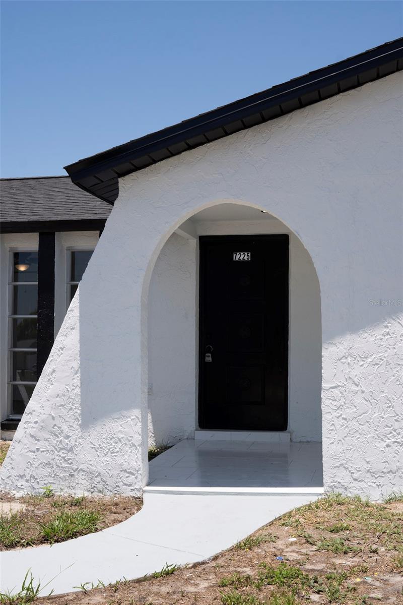 front door/porch