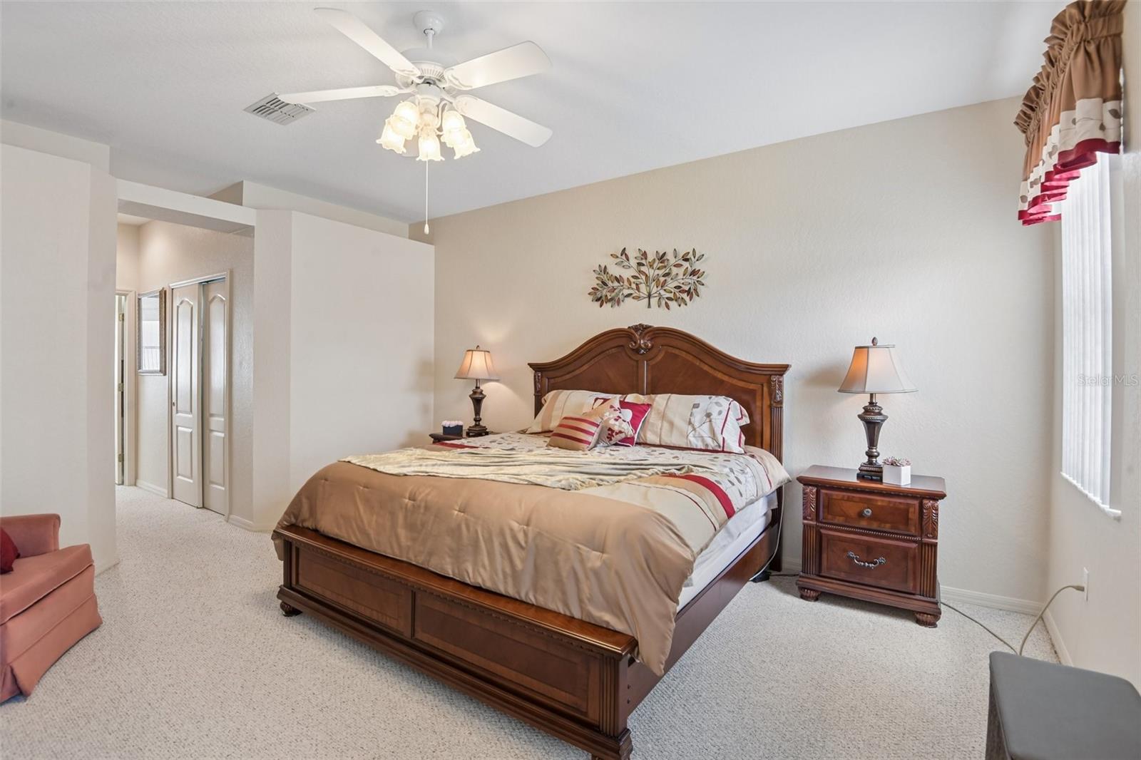 Primary Bedroom - Dual Closets