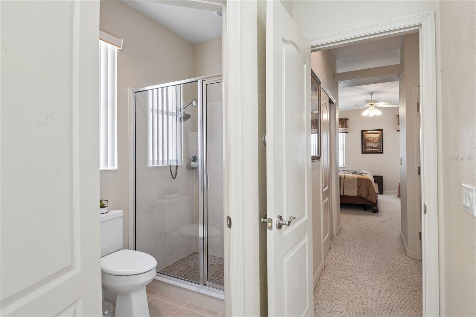 Private Water Closet w/ Shower