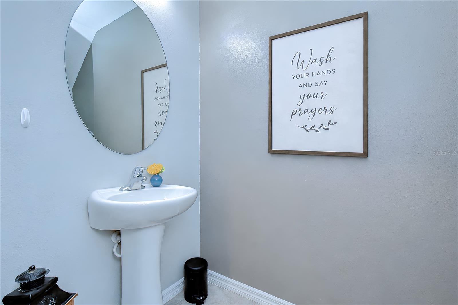 Downstairs Half-Bath
