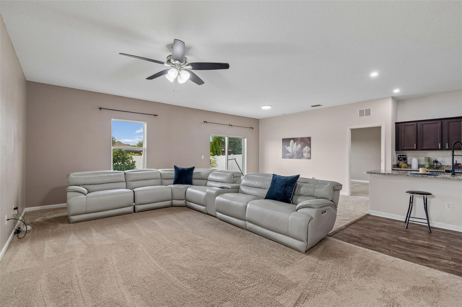 Expansive Living Area