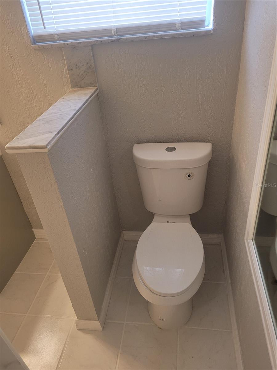 remodeled guest bathroom