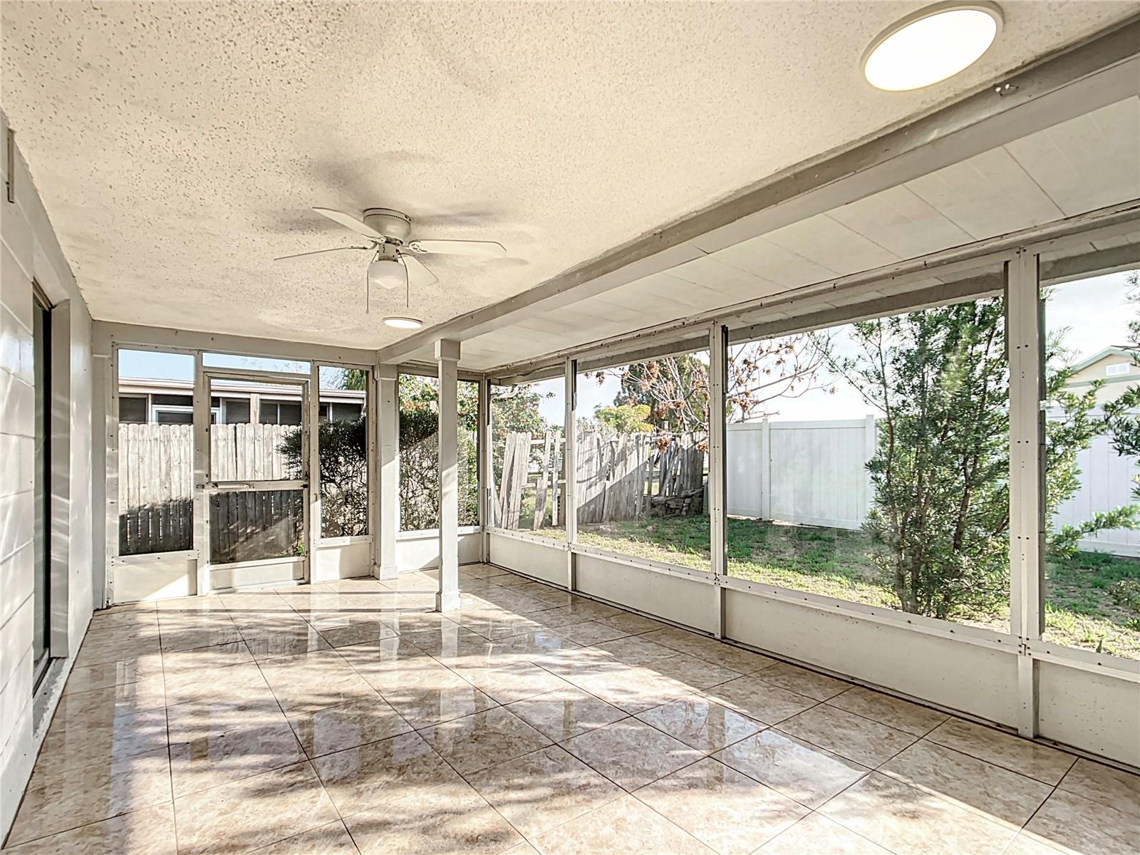 lanai/ Florida room