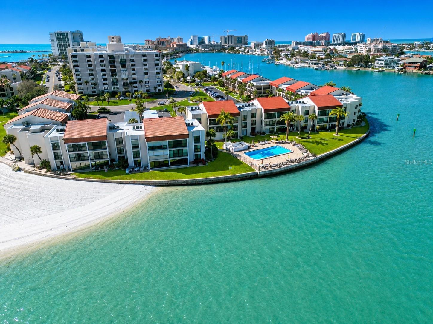 Aerial Clearwater Point.