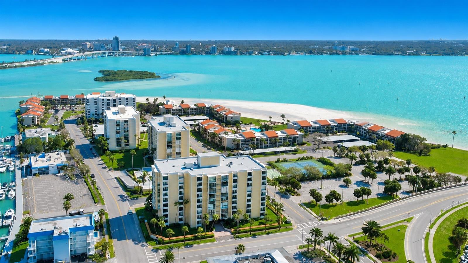 Aerial Clearwater Point.