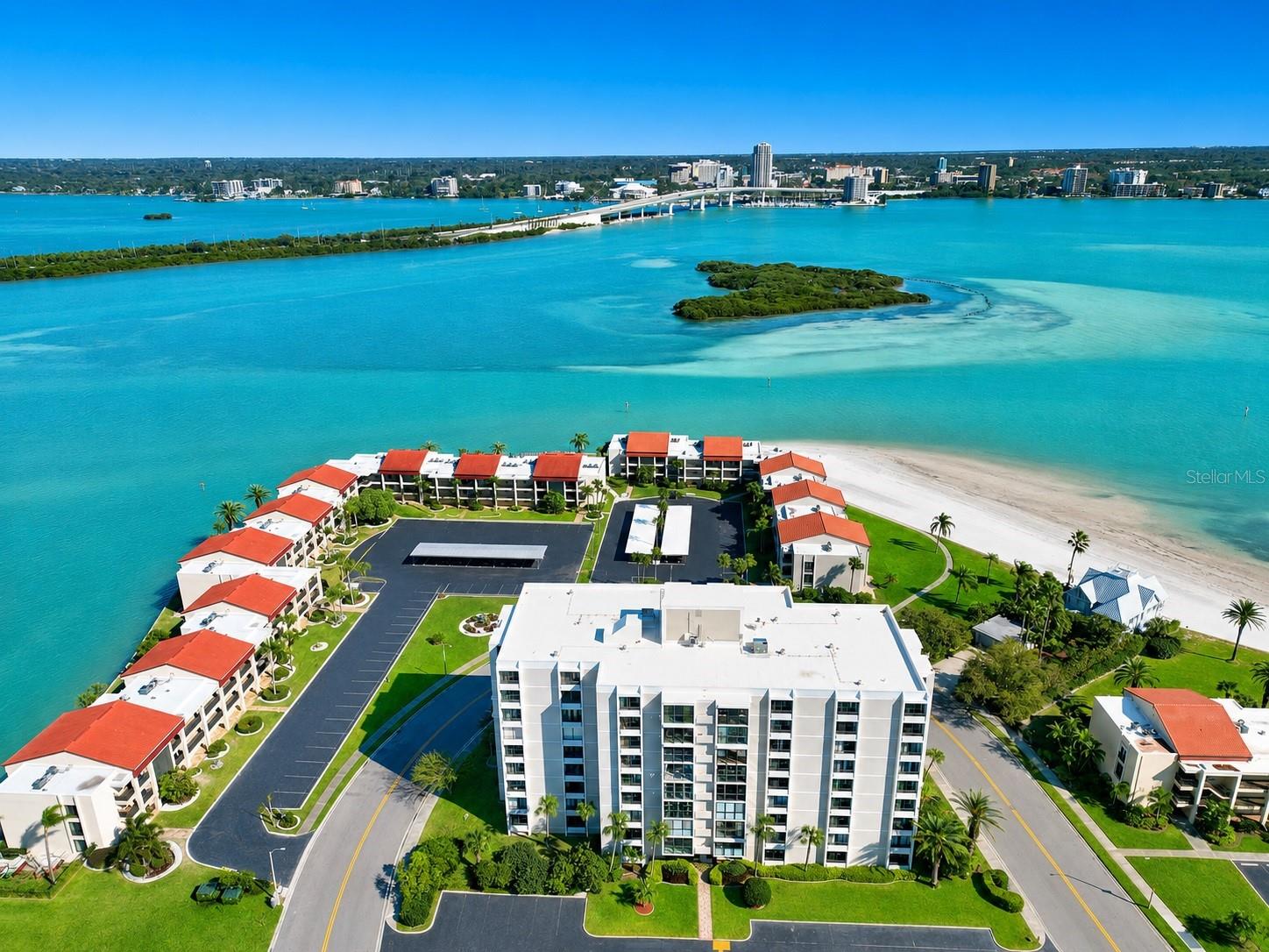 Aerial Clearwater Point.