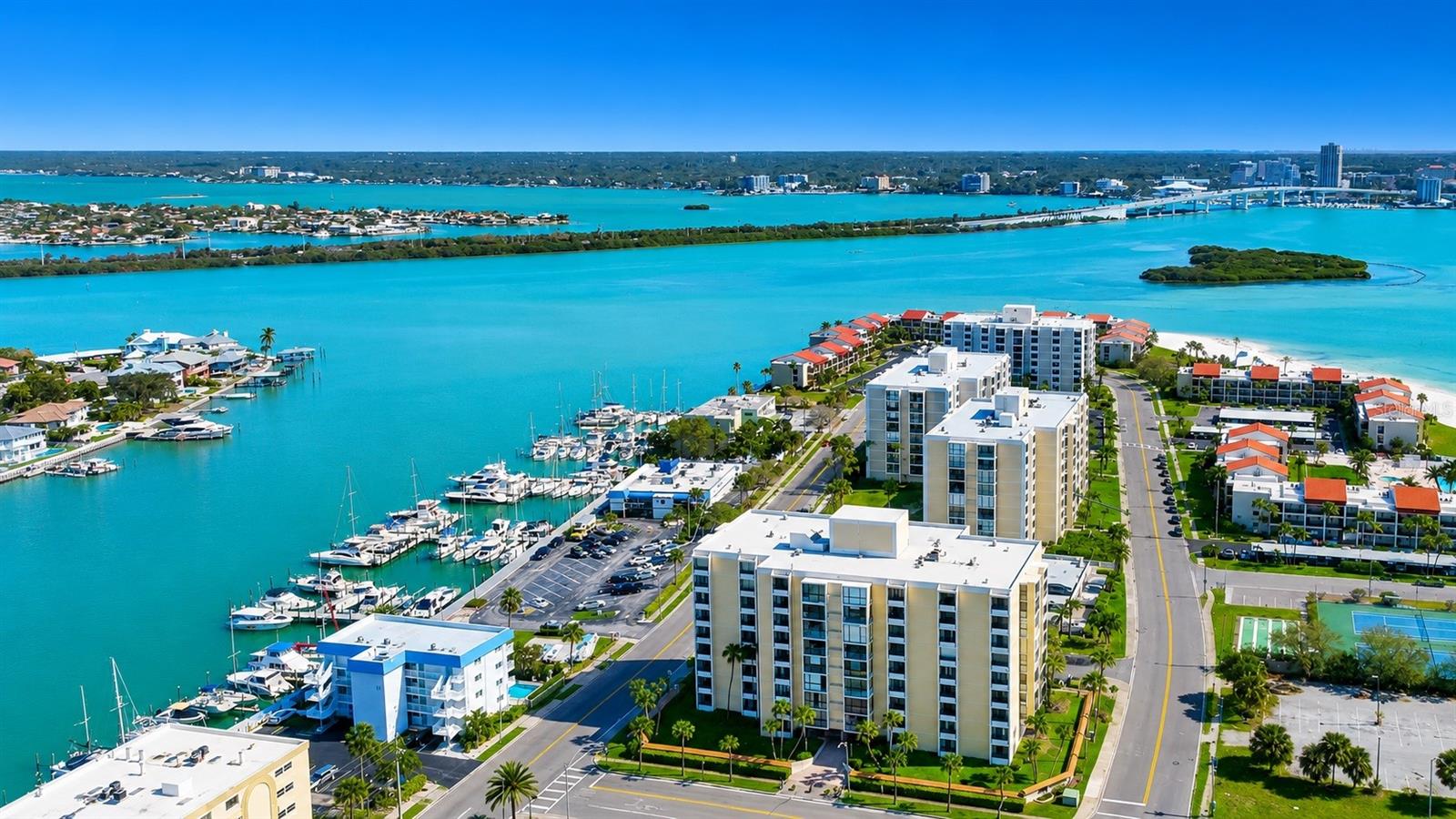 Aerial Clearwater Point.