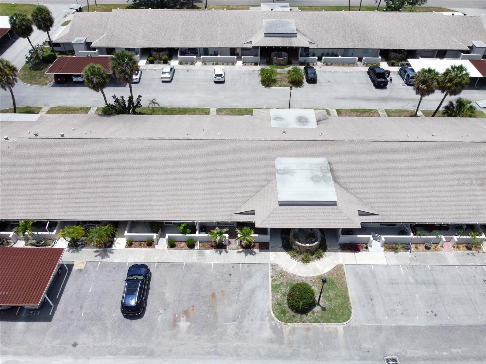 Aerial Front View