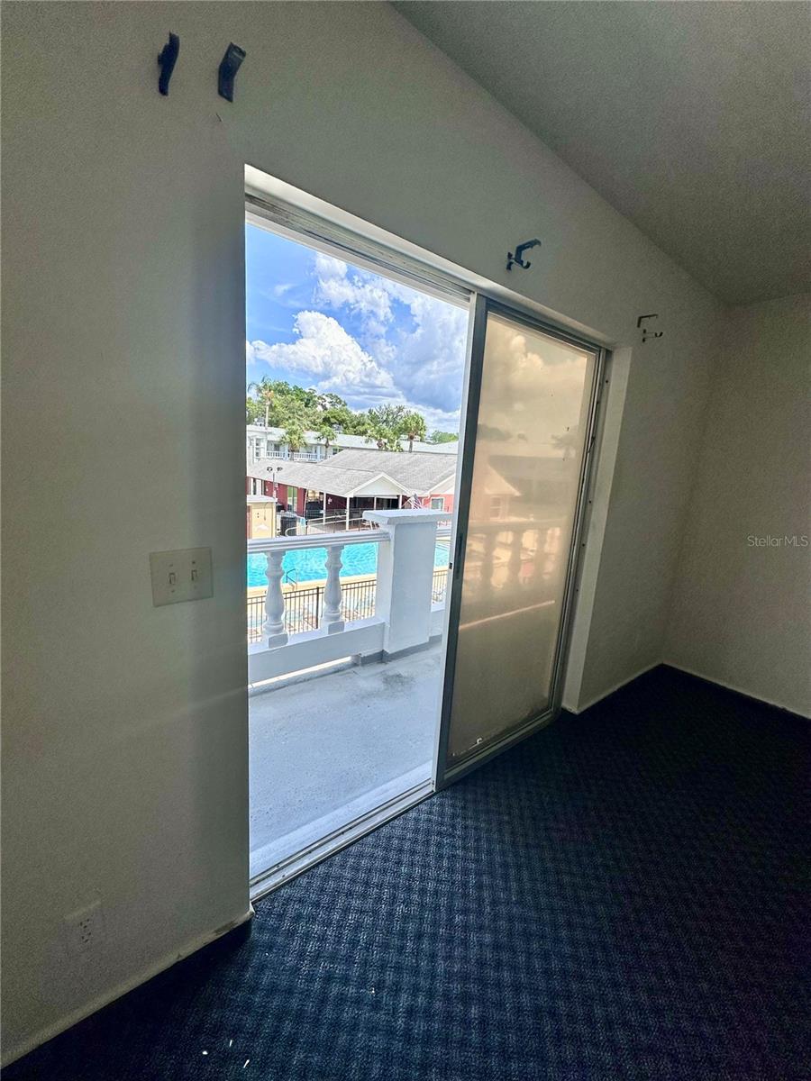 Pool View from Bonus Florida Room and Sitting Area in Rear