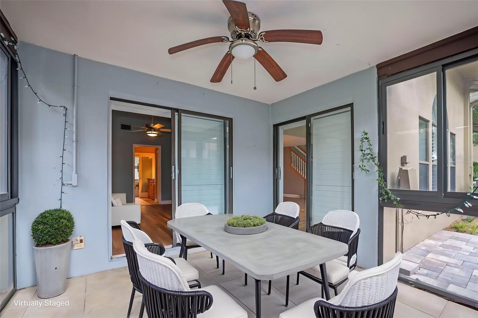 Lanai virtually staged