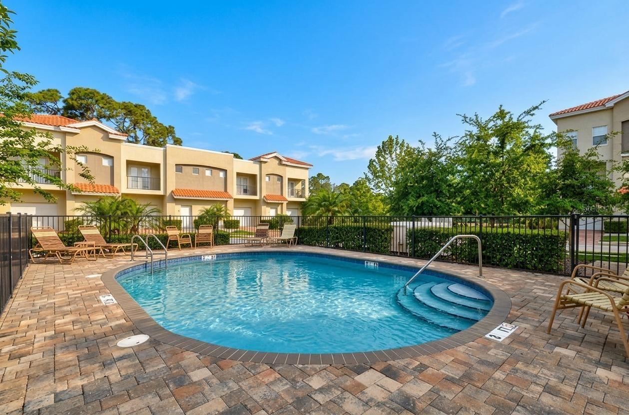 gated community pool