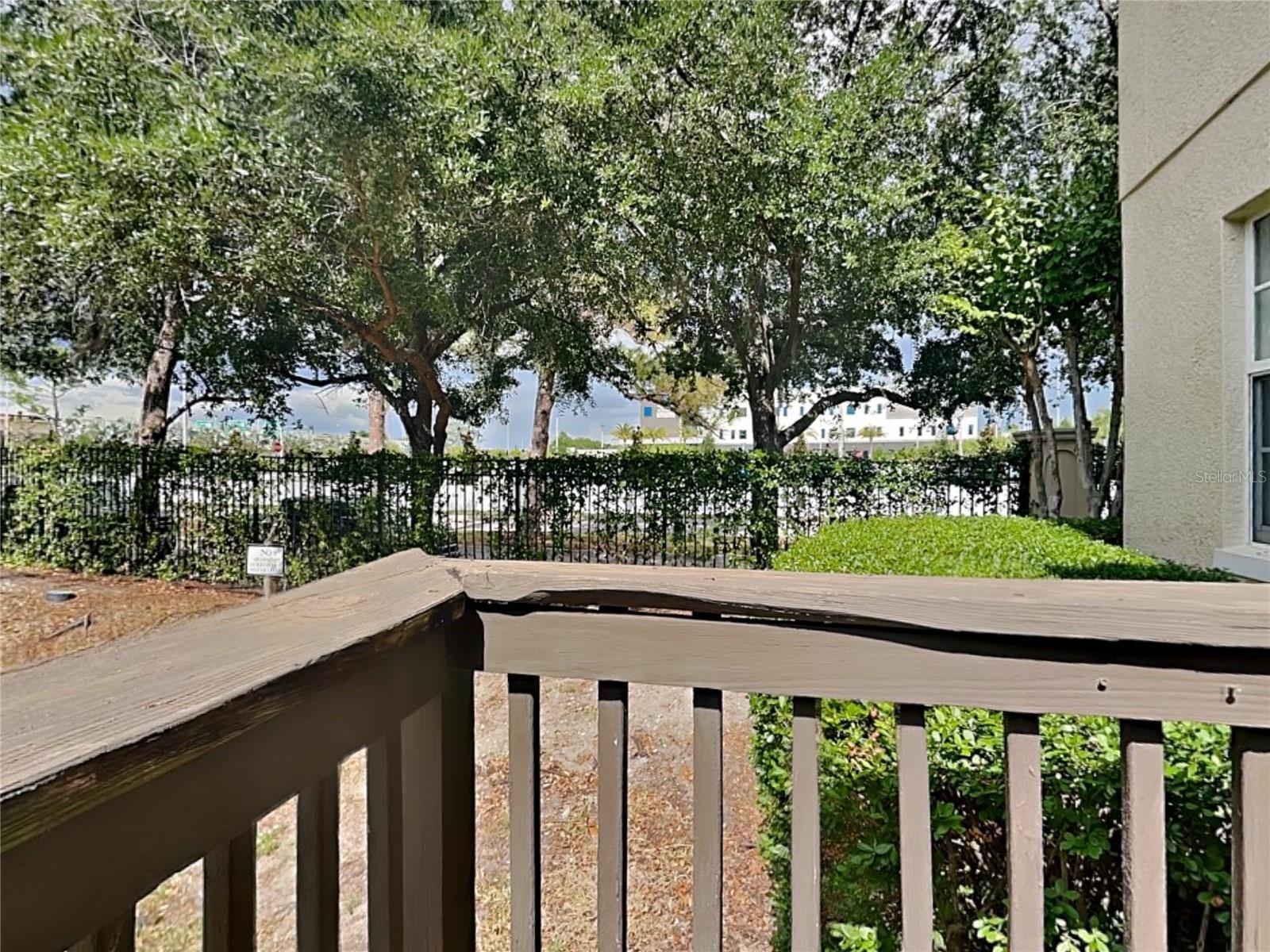 Back Deck off of Living Room
