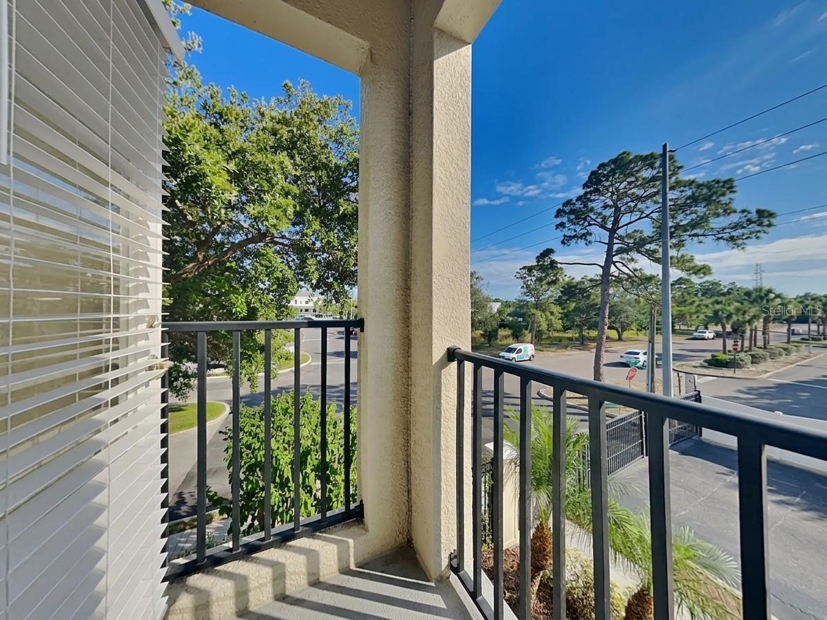Primary BR -balcony