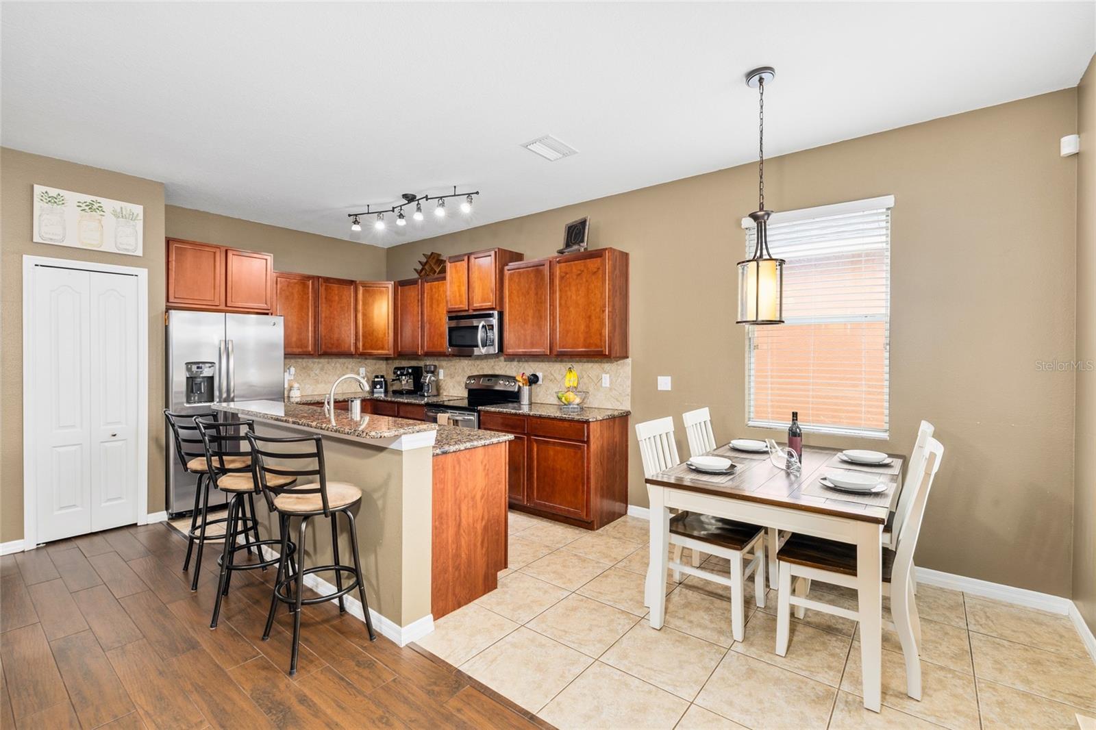 Kitchen with Granite Countertops