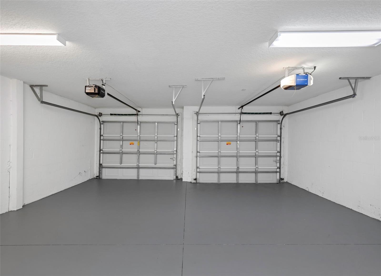 Two car garage