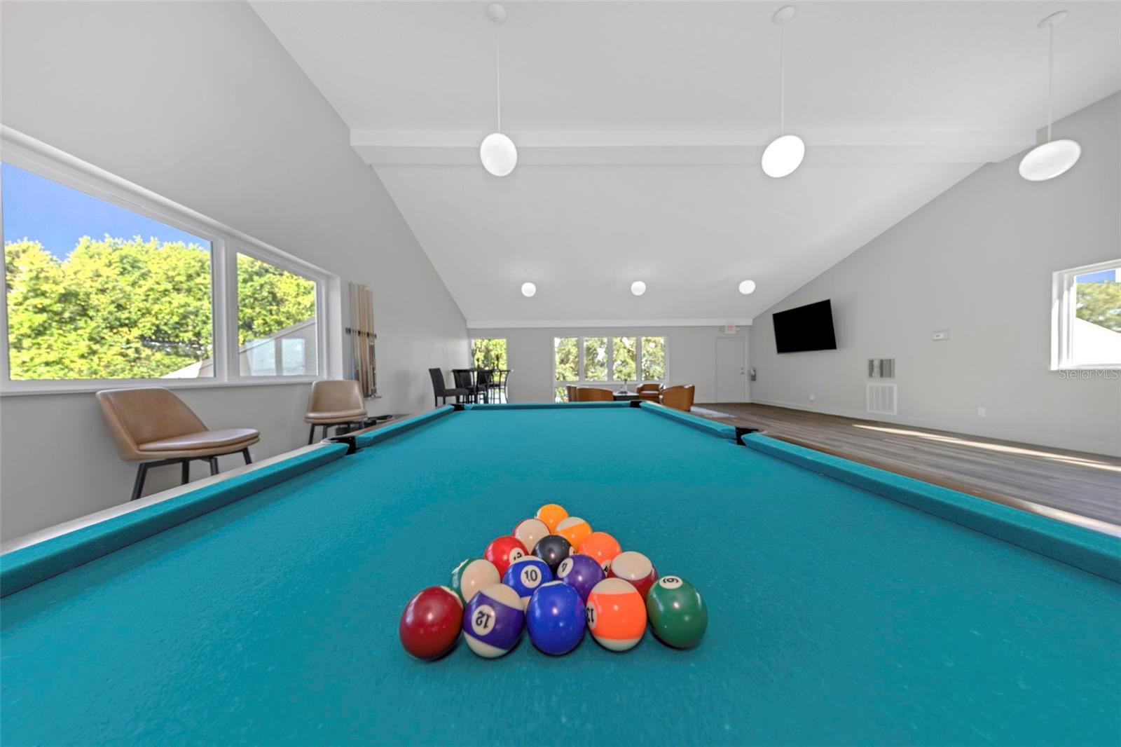 Pool room