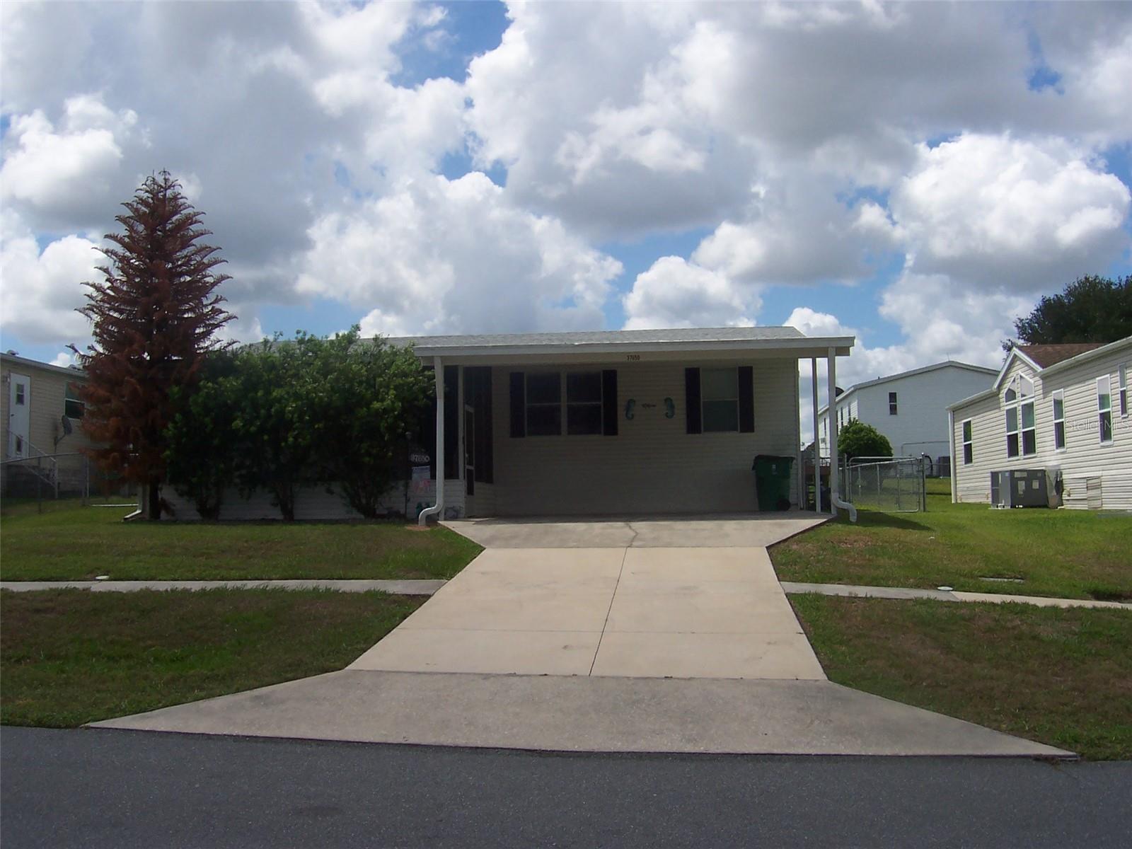 Front Exterior - Side by Side parking!