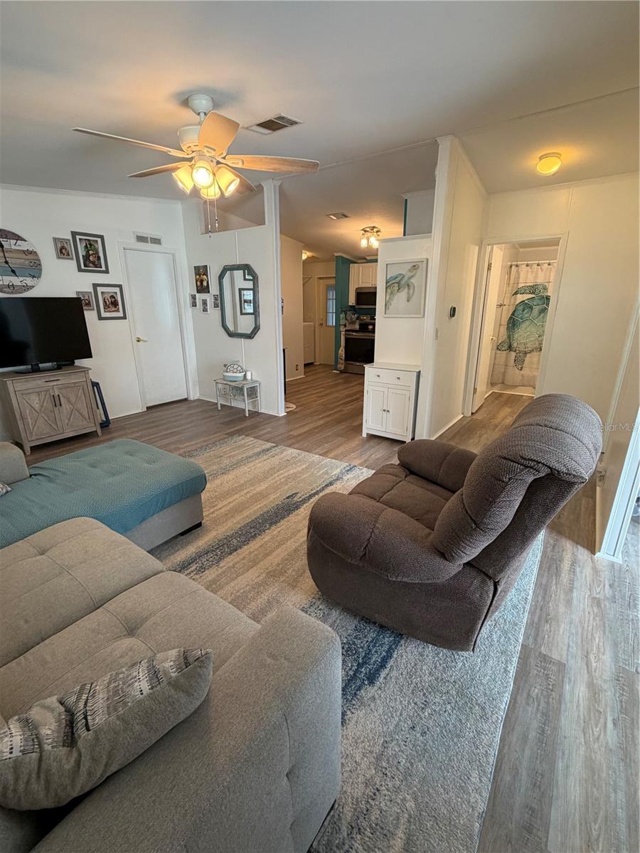 Living Room looking towards Kitchen