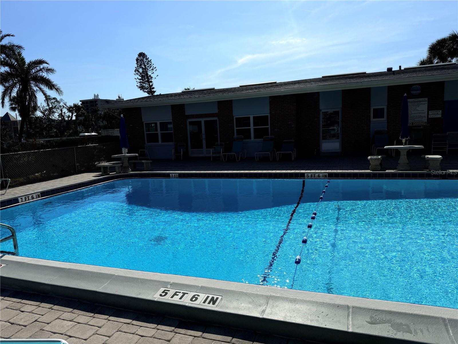Front/clubhouse pool