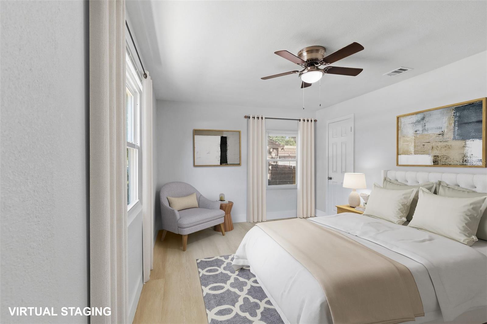 Virtual stage bedroom 3